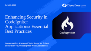 Best Practices for Enhancing Security